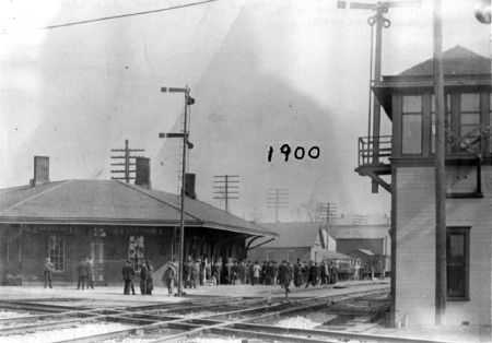Orrville Union Depot in 1900