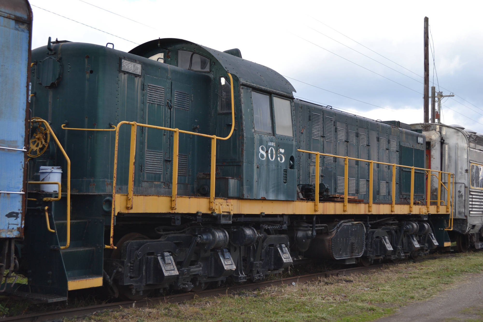Locomotive #805 rear view