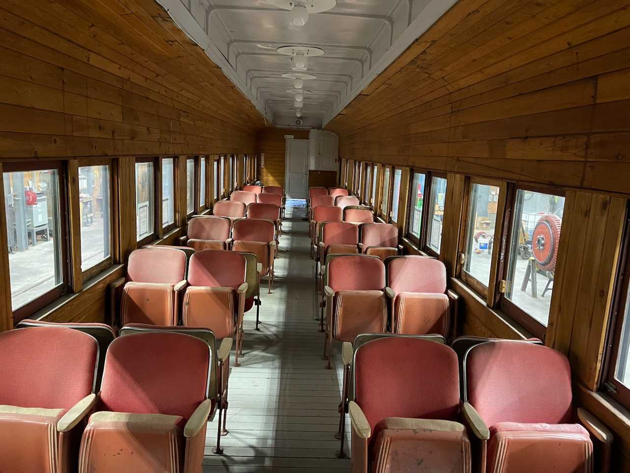 Coach #208 interior