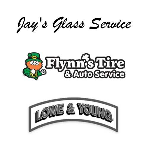 Jay's Glass Service, Flynn Tire, Lowe & Young