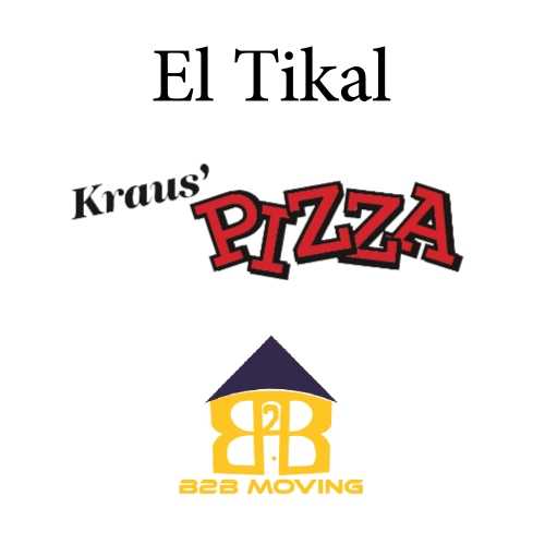 El Tikal Food Store, Kraus' Pizza, B2B Moving